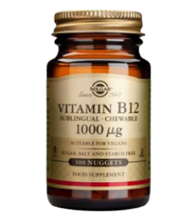 Solgar Vitamin B12, 1000mcg