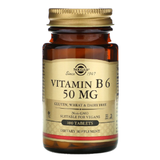 Solgar Vitamin B6 50mg